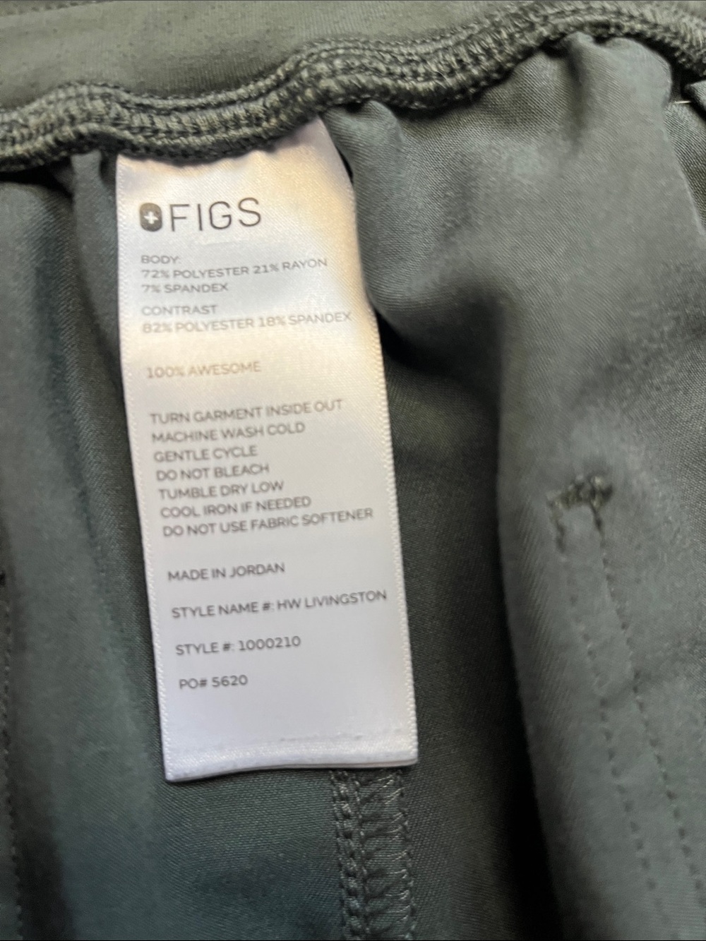 FIGS Women’s Pisco Straight-Leg Technical Collection Scrub Pants | 3XL | EUC - Picture 5 of 10